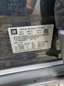 2015 Buick ENCORE PRE – KL4CJHSBXFB255074